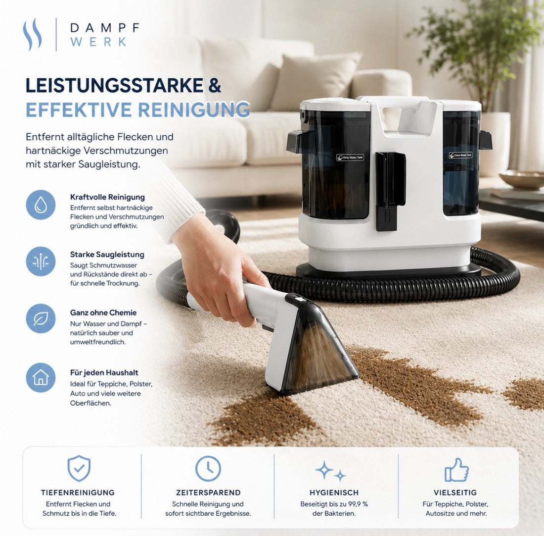 Dampf Werk Nasssauger 4-in-1
